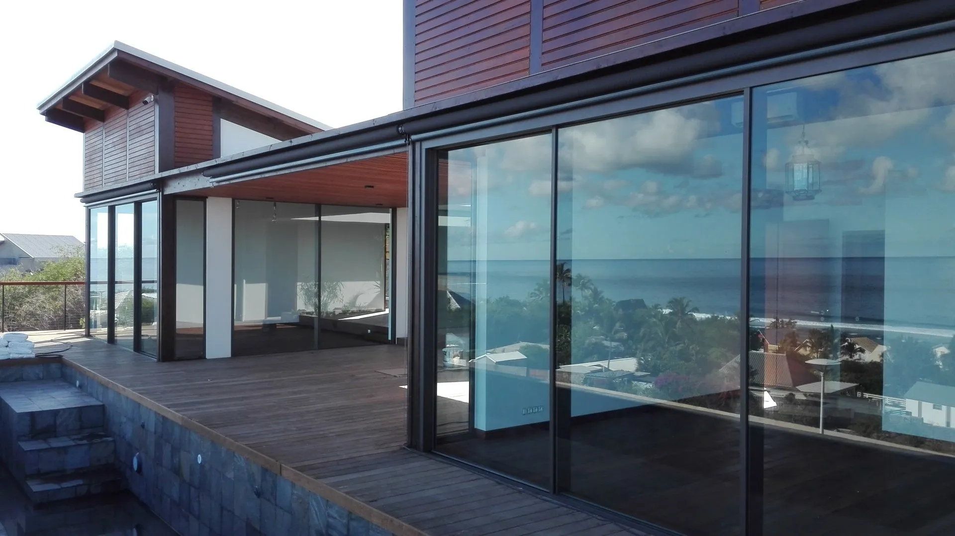 Porte coulissante SCHUCO ASS 39 PD.NI BMA menuiserie