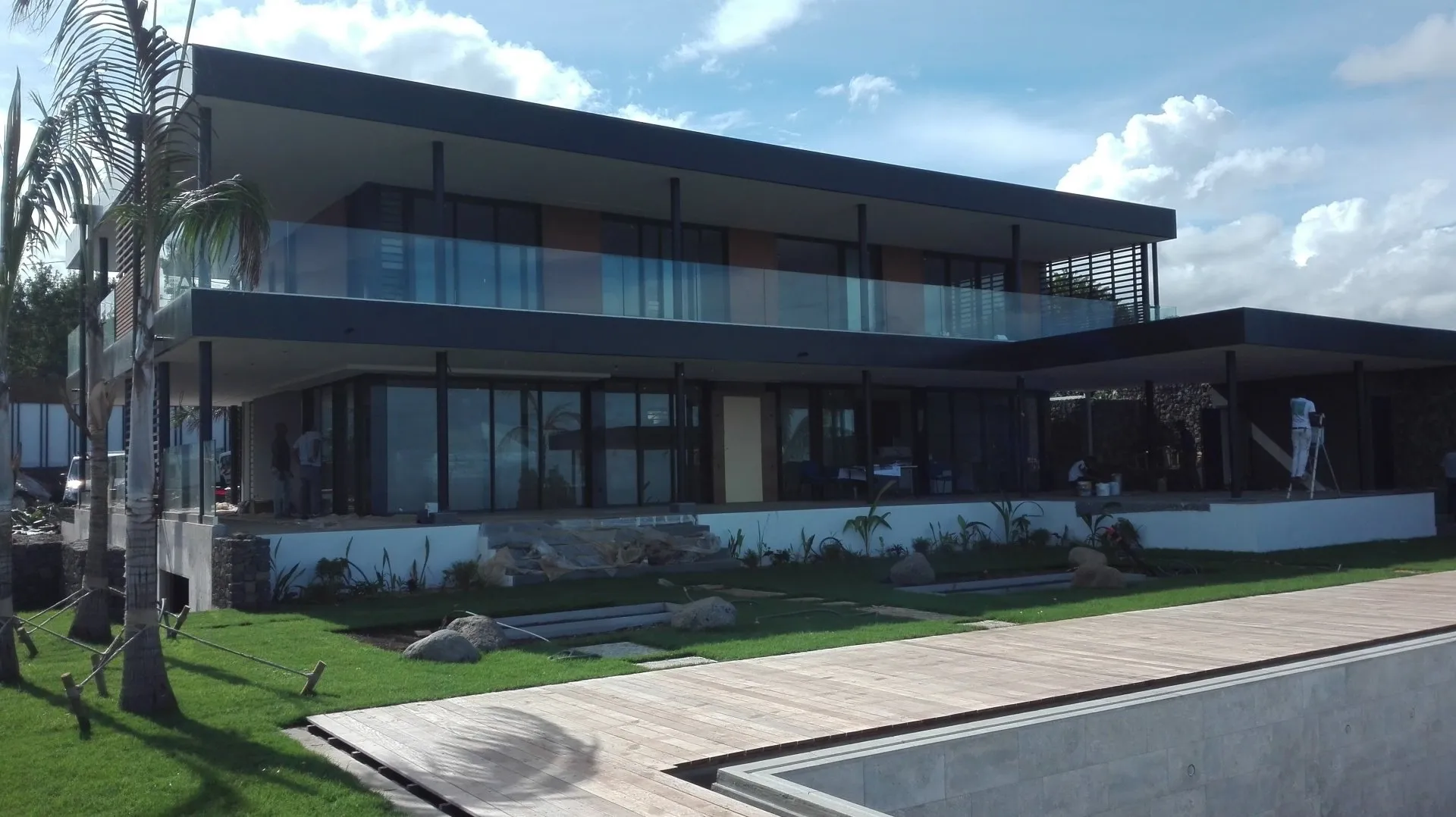 Fermeture aluminium de la gamme SCHUCO BMA menuiserie